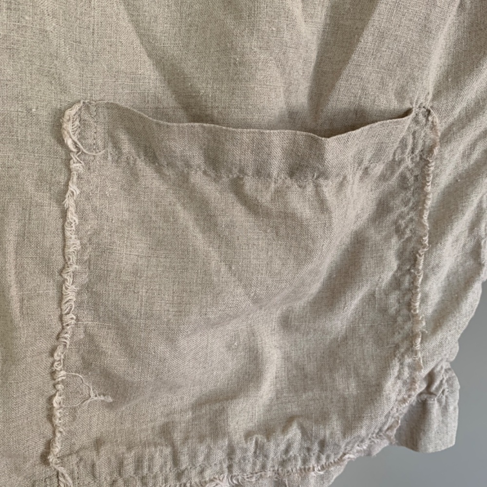 Maiwa natural linen top - Picture 3 of 6